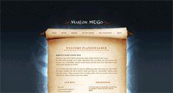 Desktop Screenshot of marlonmtgo.com