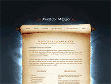 Tablet Screenshot of marlonmtgo.com